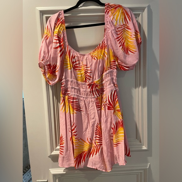 Entro Pink and yellow romper - Picture 2 of 4